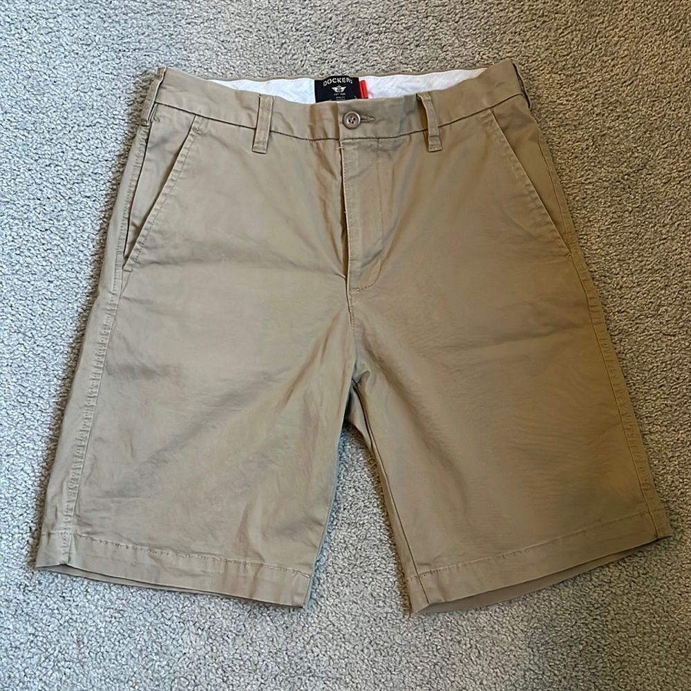 Dockers shorts khaki, for boys 15-17